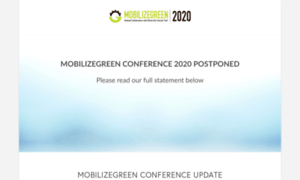 Mobilizegreenconference.org thumbnail