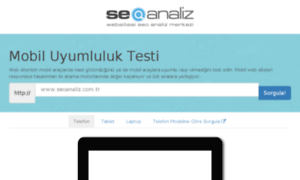 Mobiluyumluluk.seoanaliz.com.tr thumbnail