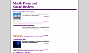 Mobphonegadgetnews.blogspot.com thumbnail