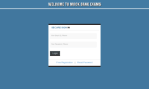 Mockbankexams.com thumbnail