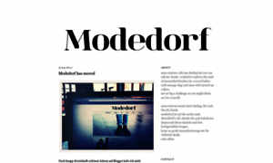 Modedorf.blogspot.com thumbnail