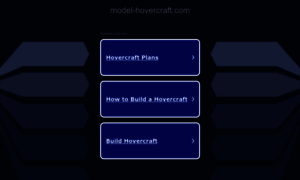 Model-hovercraft.com thumbnail