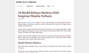 Modelbajuterbaru2018.net thumbnail