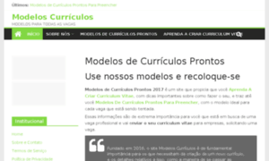 Modeloscurriculos.com.br thumbnail