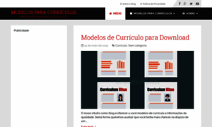 Modelosparacurriculos.com.br thumbnail