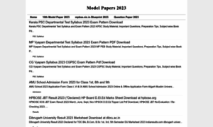 Modelpapers2021.com thumbnail