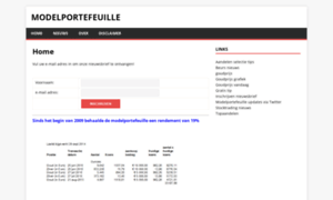 Modelportefeuille.be thumbnail