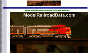 Modelrailroaddata.com thumbnail