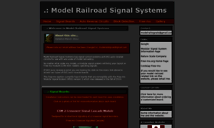 Modelrailroadsignalsystems.com thumbnail