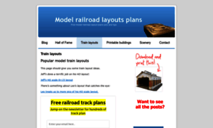 Modelrailwaylayoutsplans.com thumbnail