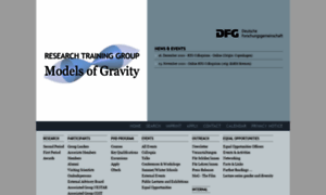 Models-of-gravity.org thumbnail