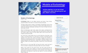 Modelsofeschatology.com thumbnail