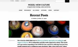 Modelviewculture.com thumbnail