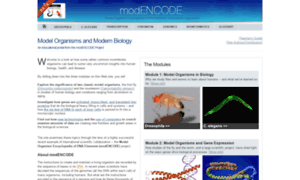Modencode.sciencemag.org thumbnail