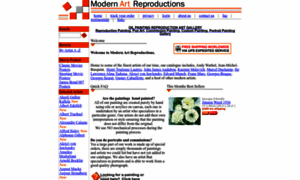 Modern-art-reproductions.com thumbnail
