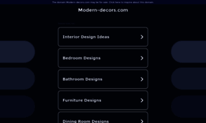 Modern-decors.com thumbnail