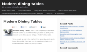 Modern-dining-tables.com thumbnail