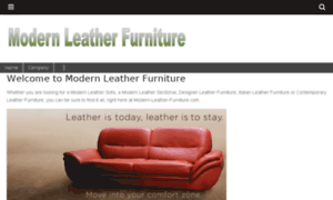 Modern-leather-furniture.com thumbnail