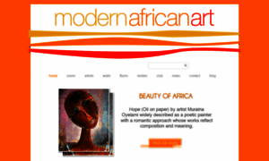 Modernafricanart.com thumbnail