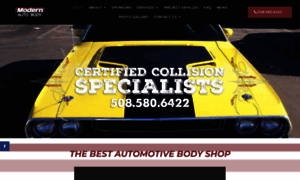 Modernautobodycollision.com thumbnail