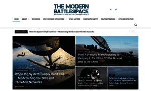 Modernbattlespace.com thumbnail