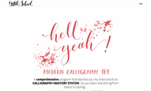 Moderncalligraphy101.com thumbnail