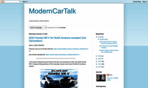 Moderncartalk.blogspot.com thumbnail