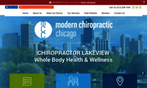 Modernchiropracticchicago.com thumbnail