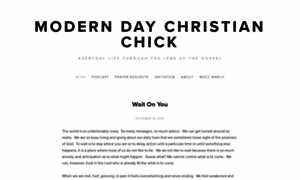 Moderndaychristianchick.com thumbnail