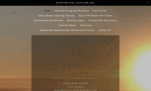 Moderndaydogtraining.com thumbnail