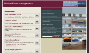 Modernflowerarrangements.com thumbnail