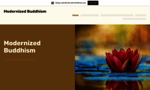 Modernizedbuddhism.wordpress.com thumbnail