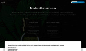 Modernkratom.com thumbnail