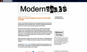 Modernsauce.blogspot.com thumbnail