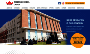 Modernschooljaipur.ac.in thumbnail