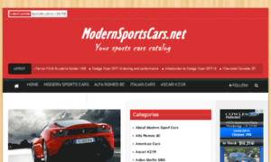 Modernsportscars.net thumbnail