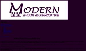 Modernstudentaccommodationyork.co.uk thumbnail