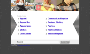Moderntrend.info thumbnail