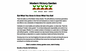 Modernvictorygarden.com thumbnail