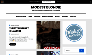 Modestblondie.com thumbnail