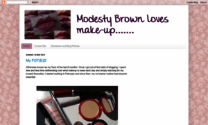 Modestybrown.blogspot.com thumbnail