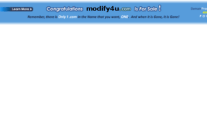 Modify4u.com thumbnail
