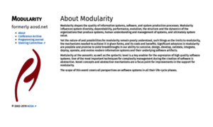 Modularity.info thumbnail