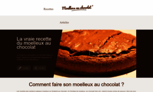 Moelleux-au-chocolat.fr thumbnail