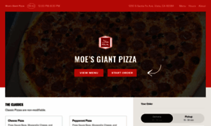 Moesgiantpizzamenu.com thumbnail