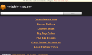 Mofashion-store.com thumbnail