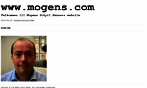 Mogens.com thumbnail