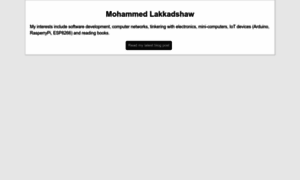 Mohammedlakkadshaw.com thumbnail