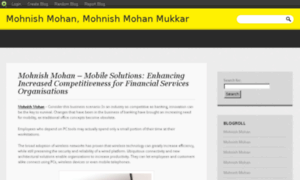 Mohnishmohan.blog.com thumbnail