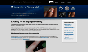 Moissanitevsdiamondrings.com thumbnail